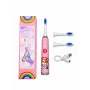 iLike Kids W3 Elektryczna Szczoteczka do Zębów (Bateria) +3 Końcówki Różowy