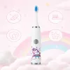 iLike Kids W3 Szczoteczka elektryczna (na baterie) +3 końcówki Biały