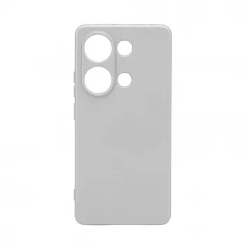 iLike Nano Silicone Case do Xiaomi Redmi Note 13 Pro 4G / Poco M6 Pro - Srebrny