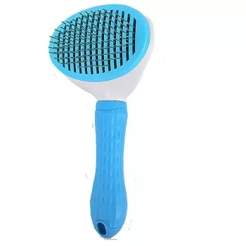 iLike Pet Smart Pet Comb dla psów i kotów, miękka silikonowa szczotka do usuwania sierści dla futra o długości 15–25 mm