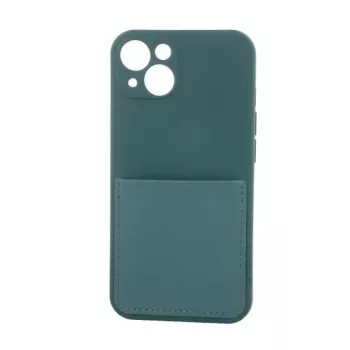 iLike Samsung Card Cover Case do Samsung Galaxy A13 4G Zielony Las