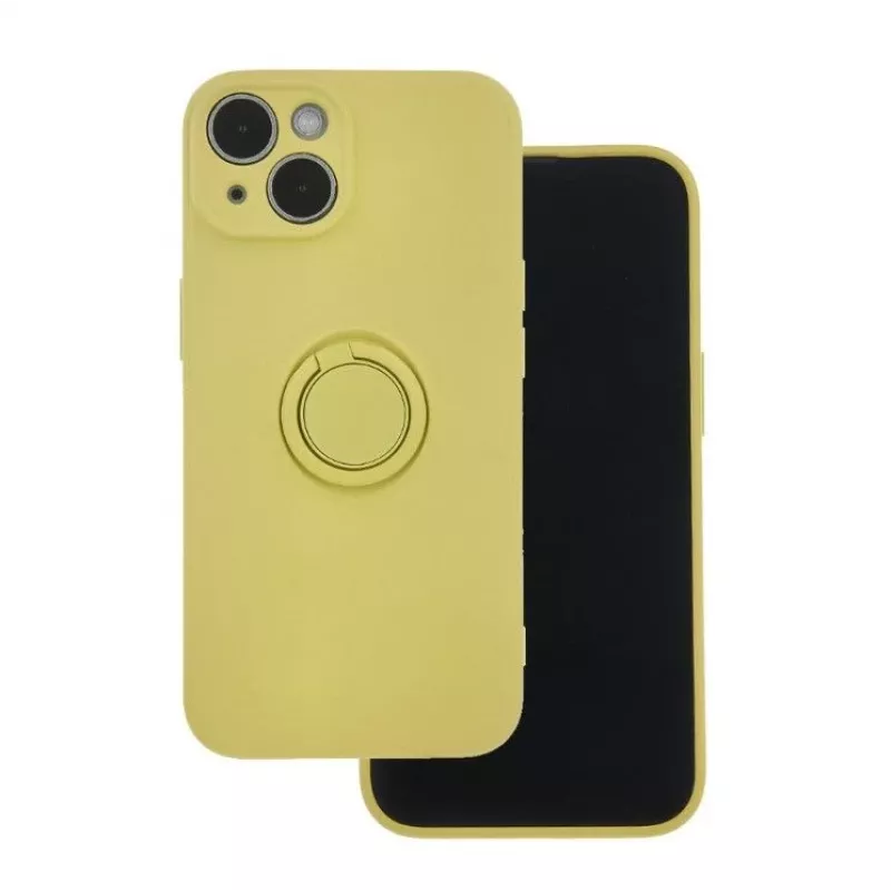 iLike Samsung Galaxy A15 4G / A15 5G Finger Grip Case Yellow