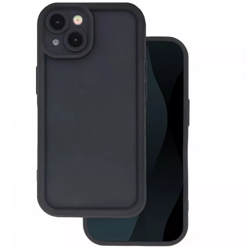 iLike Samsung Galaxy A15 4G / A15 5G Rim TPU Case Black