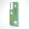 iLike Samsung Galaxy A15 Epoxy Cartoon Cover Light Green