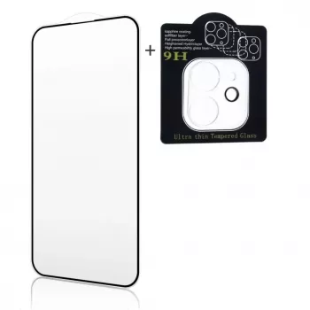 iLike Samsung Galaxy A16 X2 Super Set 2.5D Edge Full face Szkło hartowane + Szkło na aparat