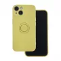iLike Samsung Galaxy A35 5G Finger Grip Case Yellow