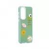 iLike Samsung Galaxy A35 Epoxy Cartoon Cover Light Green