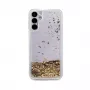 iLike Samsung Galaxy A54 5G Silikonowe Etui Water Glitter Gold