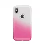 iLike Samsung Galaxy A70 Gradient Glitter 3w1 Etui Różowe