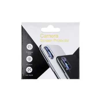 iLike Samsung Galaxy S22 Tempered Glass 3D Camera Lens Protector - Czarny