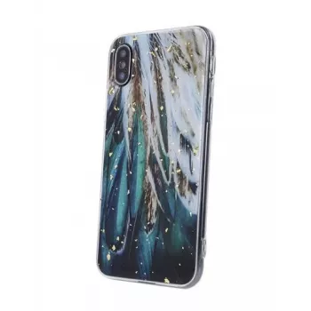 iLike Samsung Gold Glam Case do Samsung Galaxy A14 4G / A14 5G Feathers