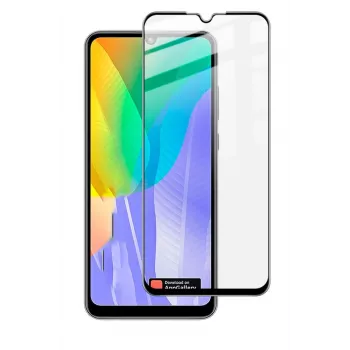 iLike Screen Protector do Huawei P Smart Z, 2.5D Czarna Ramka Full Glue Szkło Hartowane