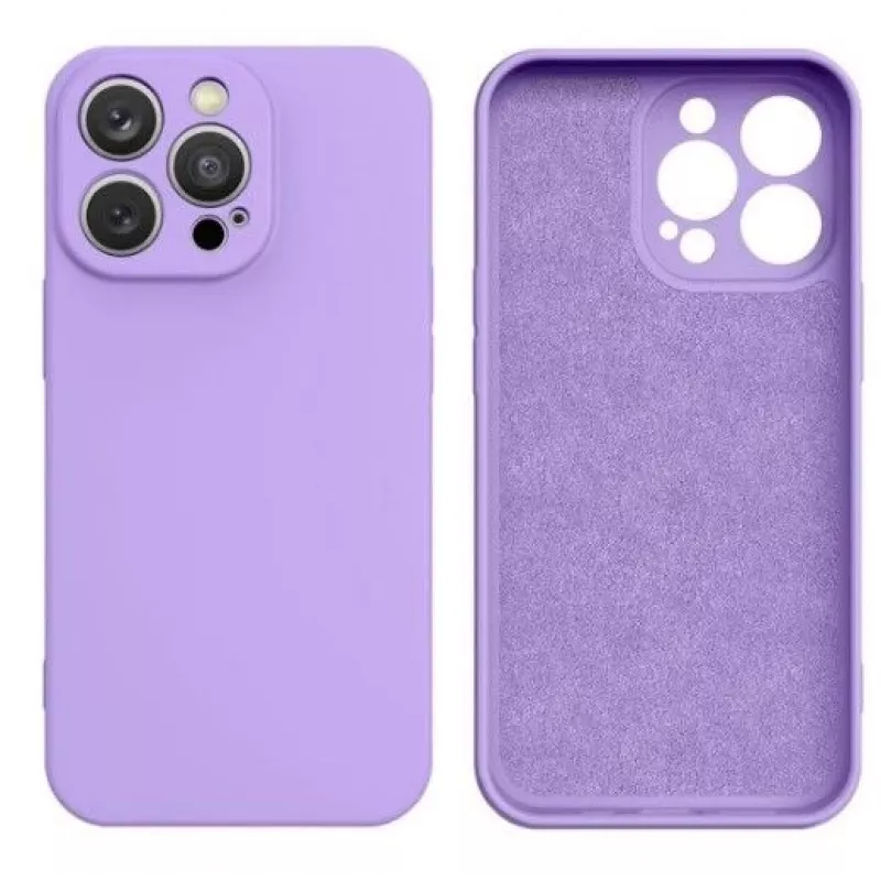 iLike Silicone Case for Samsung Galaxy A14 5G / Galaxy A14 - Purple