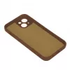 iLike Silicone Case for Samsung Galaxy A34 5G Brown