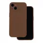 iLike Silicone Case for Samsung Galaxy A34 5G Brown