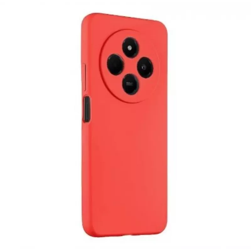 iLike Silicone Case for Xiaomi Redmi 14C 4G/14C 5G/Redmi A4/POCO C75 - Red
