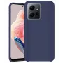 iLike Silikonowe etui do Xiaomi Redmi Note 12 4G Ciemnoniebieskie