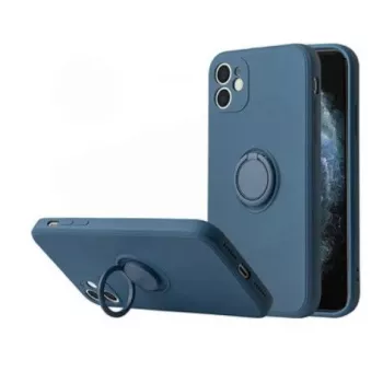 iLike Silicone Ring Case do Xiaomi Redmi Note 10 Pro / Pro Max - Niebieski