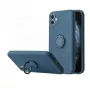 iLike Silicone Ring Case do Xiaomi Redmi Note 10 Pro / Pro Max - Niebieski