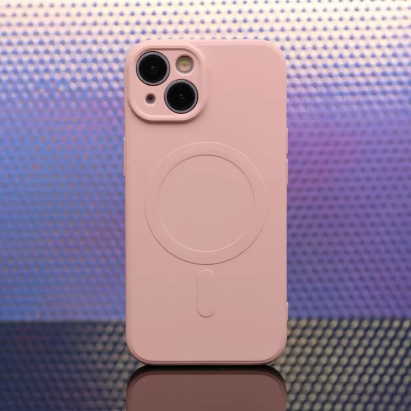 iLike Simple Color Mag Case do Samsung Galaxy A57 5G Różowy