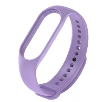 Pasek zamienny iLike Smart Band 7 - Silikonowy - Fioletowy - Kompatybilny z Xiaomi Smart Band 7