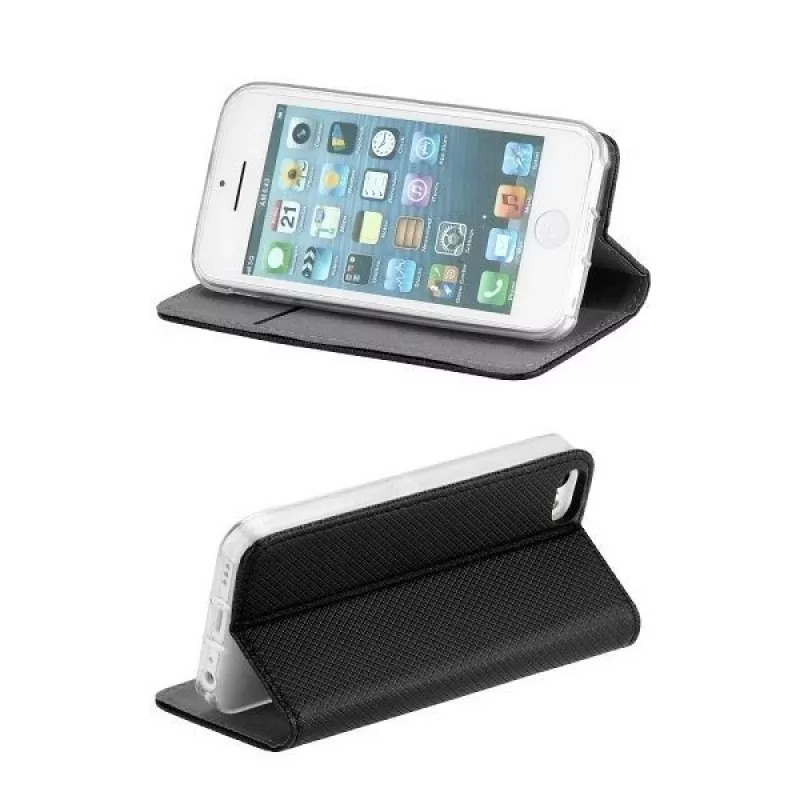 iLike Smart Magnet Book Case do Xiaomi Redmi A3, Czarny
