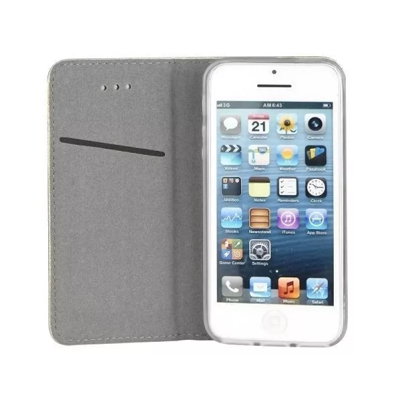 iLike Smart Magnet Book Case do Xiaomi Redmi A3, Czarny