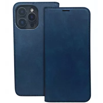 iLike Smart Suede Case do Samsung Galaxy A55 5G - Granatowy