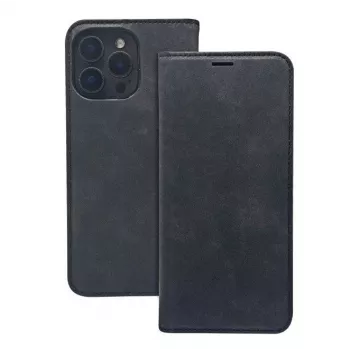 iLike Smart Suede Case dla Xiaomi Redmi A3 4G (Global) - Czarny