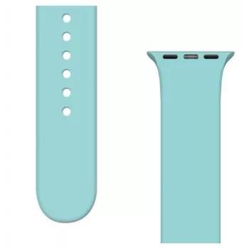 iLike Strap APS Silicone Band do Watch Ultra / 8 / 7 / 6 / 5 / 4 / 3 / 2 / SE (45 / 44 / 42mm) Pasek do zegarka Bransoletka Jasnoniebieski