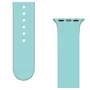 iLike Strap APS Silicone Band do Watch Ultra / 8 / 7 / 6 / 5 / 4 / 3 / 2 / SE (45 / 44 / 42mm) Pasek do zegarka Bransoletka Jasnoniebieski