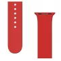 iLike Strap APS Silikonowy pasek do zegarka Apple Watch 8/7/6/5/4/3/2/SE (41/40/38mm) Czerwony