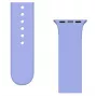 iLike Strap APS Silicone Watch Band for Apple Watch Ultra / 8/7/6/5/4/3/2 / SE (45/44/42mm) - Purple