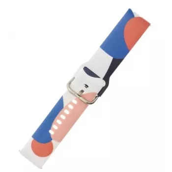 iLike Strap Moro Band do Samsung Galaxy Watch 46mm Silikonowy pasek do zegarka z wzorem
