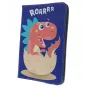 iLike Uniwersalne etui typu folio Dino Roar do tabletów 9-10 inch | Wzór dinozaura, wielokolorowe