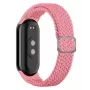 iLike Uniwersalna opaska do Mi Band 8, pleciona, materiałowa, różowa