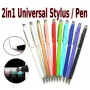 iLike Universal PN1 Uniwersalny 2-w-1 Pojemnościowy Rysik Dotykowy z Długopisem (Smartfon i Tablet PC) Fioletowy