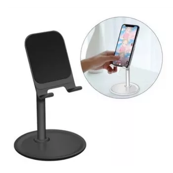 iLike Uniwersalny Teleskopowy Uchwyt Biurkowy na Telefon i Tablet (K3S) Czarny