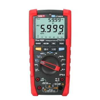 ILIKE UT195DS True RMS multimetr cyfrowy z ochroną IP65, CAT III 1000V/CAT IV 600V, 60000 zliczeń, LoZ, LPF, Data Hold, podświetlenie