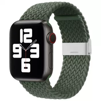 iLike Watch 38/40/41mm Braided Fabric Strap Green