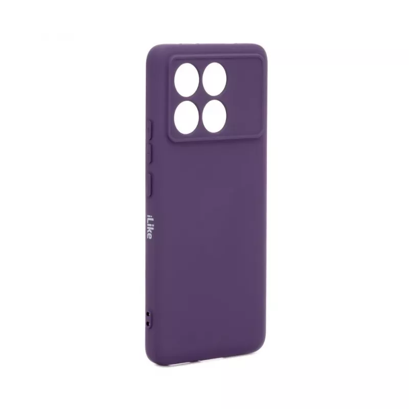 iLike Xiaomi Poco X6 Pro Nano Silicone Case Purple