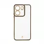 iLike Xiaomi Redmi 13C 4G / Poco C65 TPU+PC Z Ochroną Aparatu Transparentny Czarny