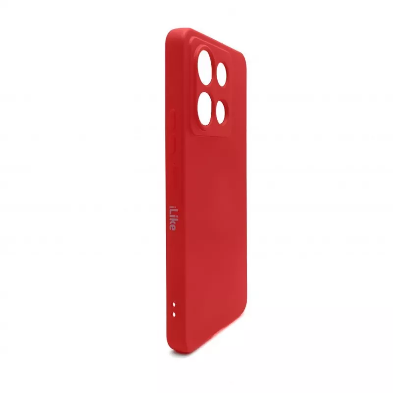 iLike Etui Nano Silikonowe Xiaomi Redmi Note 13 Pro 5G Czerwone