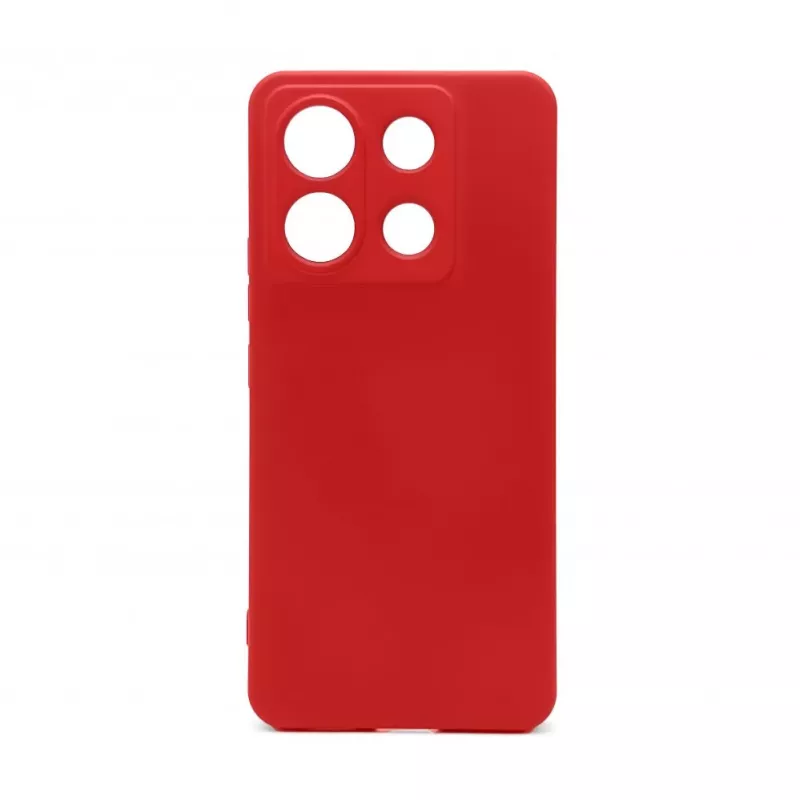 iLike Etui Nano Silikonowe Xiaomi Redmi Note 13 Pro 5G Czerwone