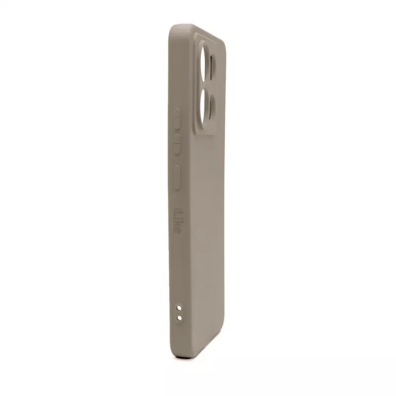 iLike Etui Nano Silikonowe do Xiaomi Redmi Note 13 Pro 5G Srebrny