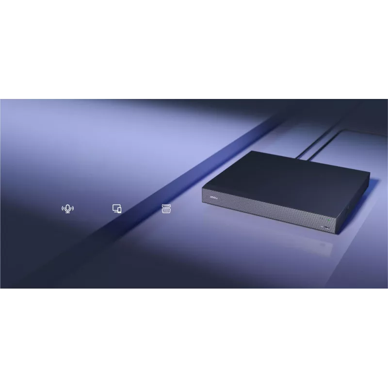 Imou N236-16P 36-Kanałowy NVR z 16 portami PoE, nagrywanie 4K, H.265+, detekcja twarzy