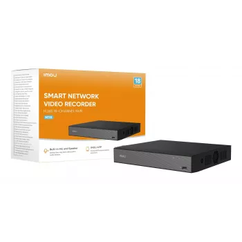 Imou NVR-N110-8A0E-P 10-kanałowy rejestrator sieciowy z 8 portami PoE, 4K UHD, H.265+