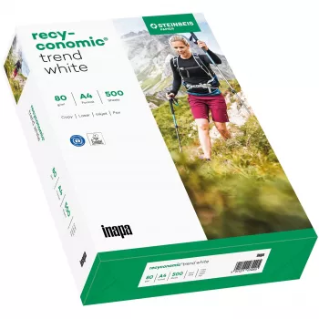 INAPA Papyrus Recyconomic Trend Biały papier do drukarek A4 80 g/m² 500 arkuszy