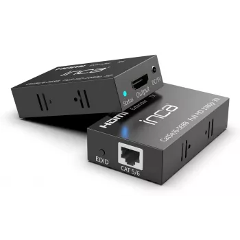 INCA IEX-60 HDMI Extender HDMI 1.4 Full HD 60Hz Czarny