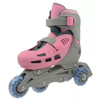 Wrotki inline Triskate rozmiar XS 27-30 różowe